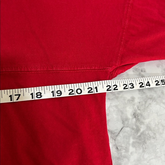 SPIRIT UNISEX SAN FRANCISCO CALIFORNIA LOGO BACK RED LONG SLEEVE SHIRT Sz SMALL - Picture 6 of 8